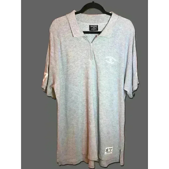 Polo Ralph Lauren Jeans Co mens shirt XL POLO 67 1/4 zip  Summer Casual - Picture 2 of 8